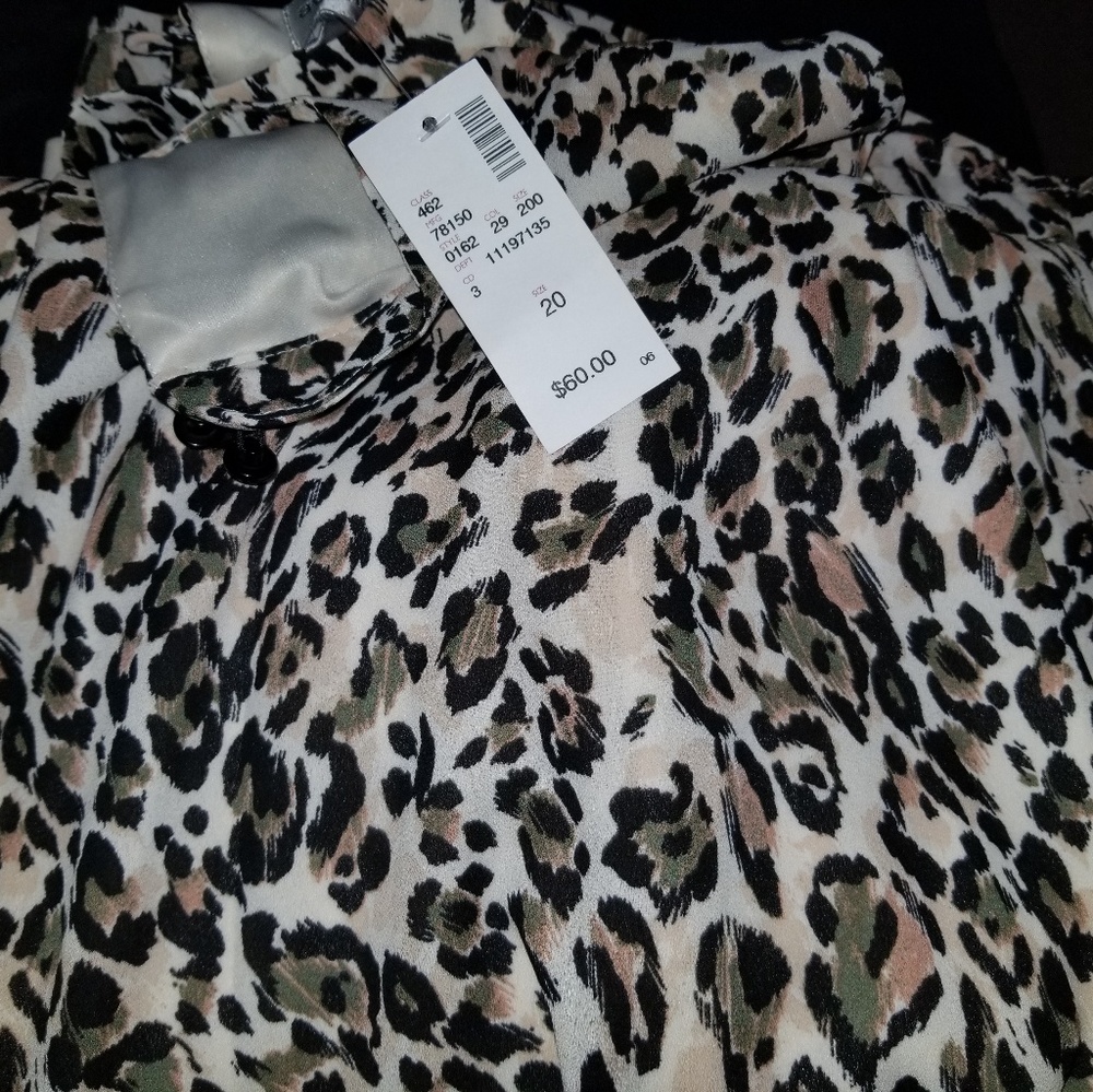Short leapord dress lane Bryant new